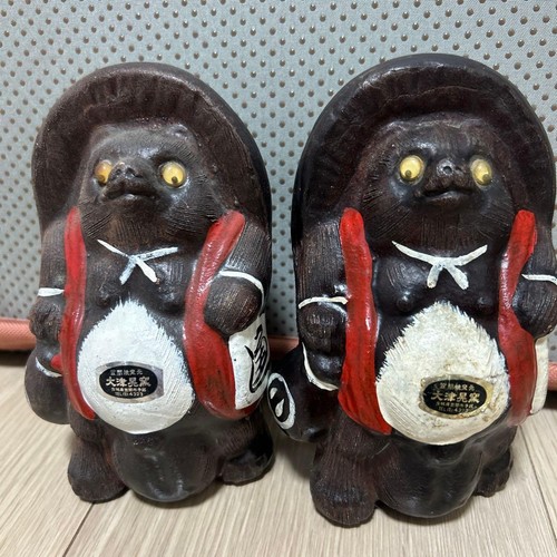 Shigaraki kasama ware raccoon - ware,