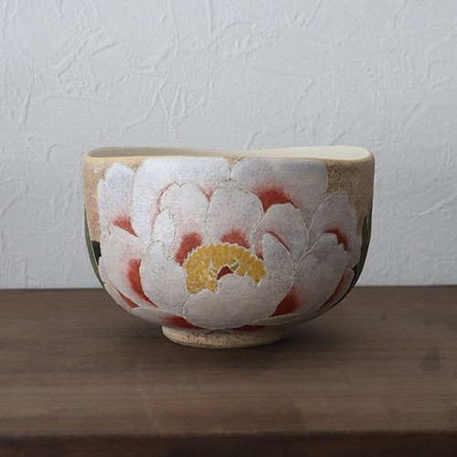 Kasama ware chawan - ware, matcha