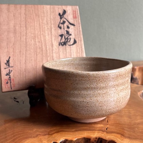 Japanese kasama ware matcha - kasama,