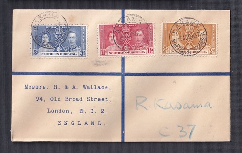 Rhodesia settentrionale 1937 - rhodesia,